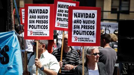 Argentinos claman por libertad de exfuncionaros kirchneristas