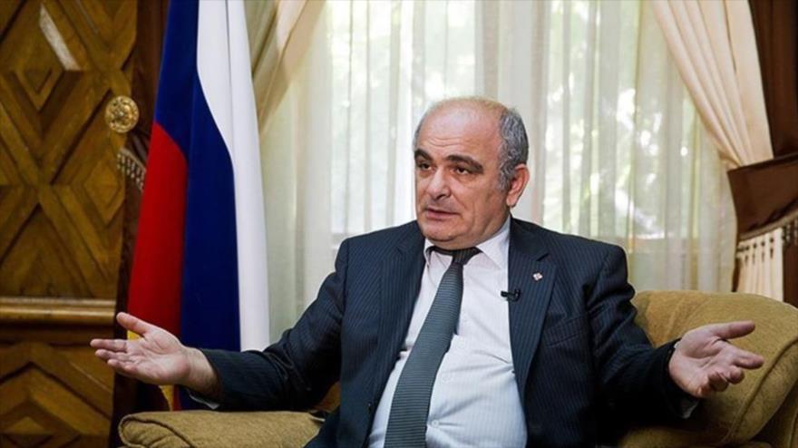 Levan Dzhagaryan, embajador de Rusia en Irán. 