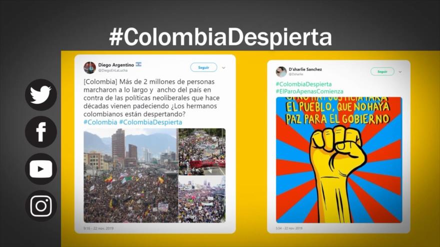 Etiquetaje: Protestas contra Gobierno de Duque en Colombia
