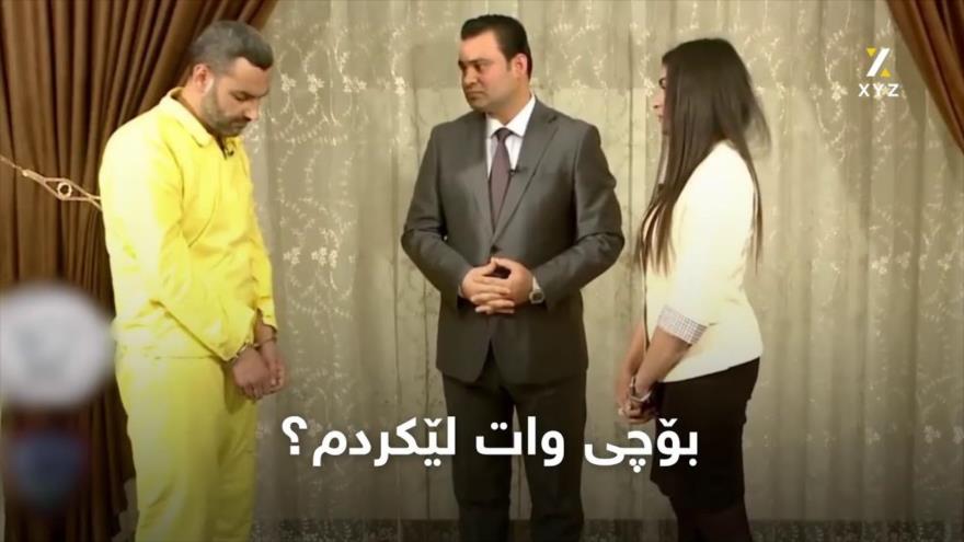 Vídeo: Mujer izadí se desmaya al encarar a su violador de Daesh