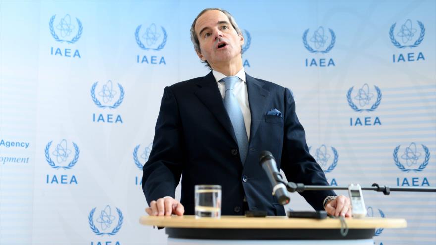 Nuevo director general de la Agencia Internacional de Energía Atómica (AIEA), Rafael Grossi, en Viena, 2 de diciembre de 2019. (Foto: AFP)