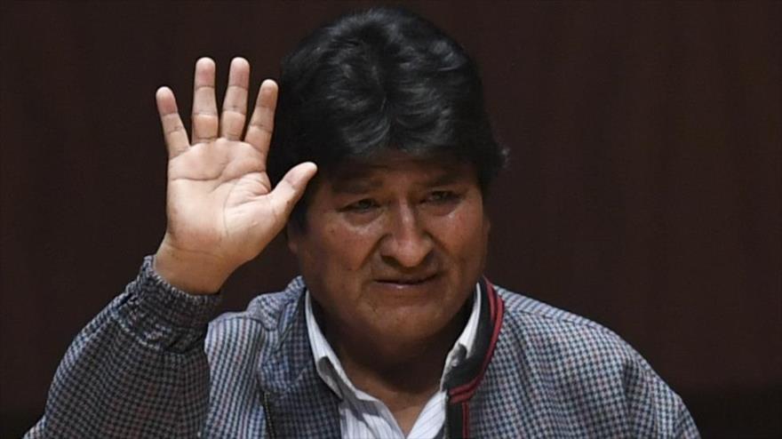 El depuesto presidente de Bolivia, Evo Morales, en México, 26 de noviembre de 2019. (Foto: AFP)