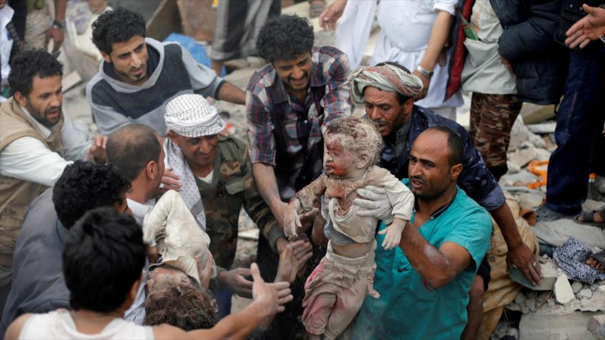 Mueren cinco niños yemeníes por explosión de una bomba saudí | HISPANTV