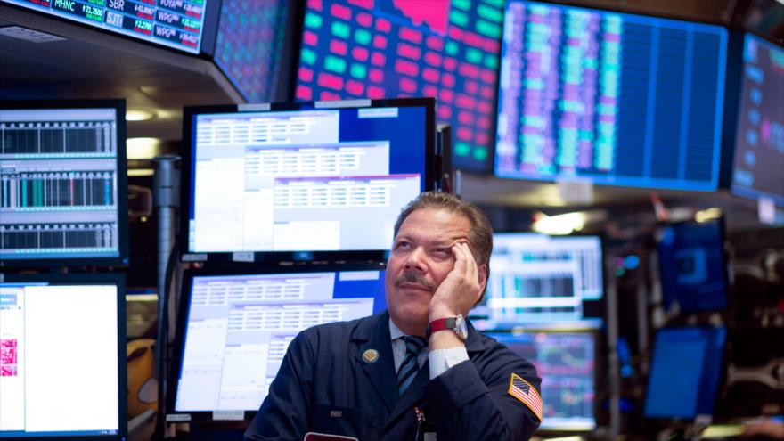 La sala principal de la Bolsa de Valores de Nueva York, Wall Street, en EE.UU., 14 de agosto de 2019. (Foto: AFP)
