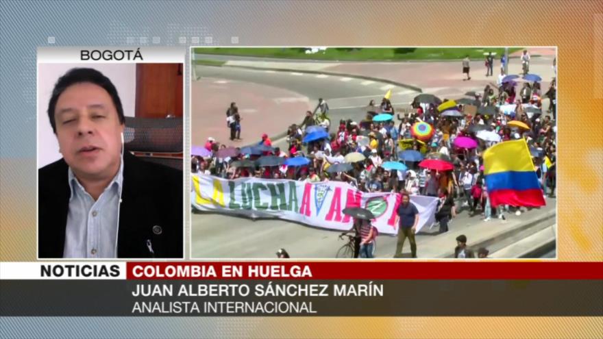Marín: Los paros seguirán hasta que Duque resuelva las demandas
