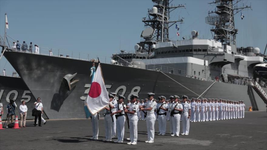 Un escuadrón de la Fuerza Marítima de Autodefensa de Japón.