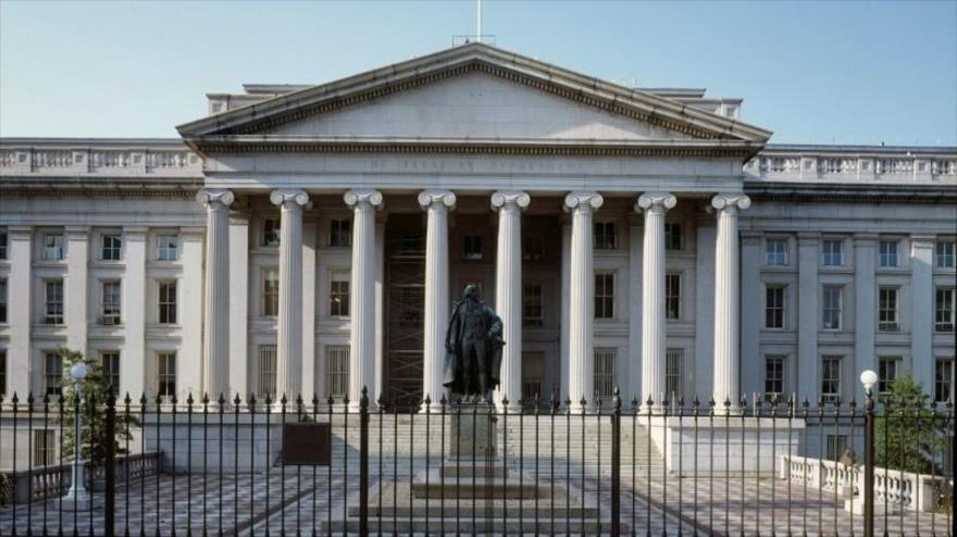 Sede del Departamento de Tesoro estadounidense en Washington.