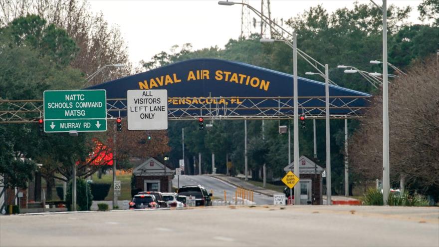 Atacante saudí a una base en Florida publica mensajes contra EEUU