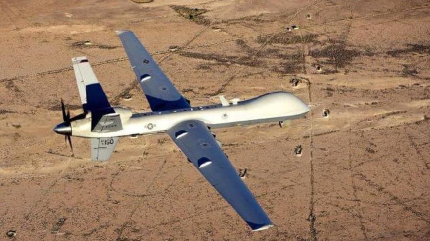 Un dron de modelo MQ-9 Reaper de fabricación estadounidense.