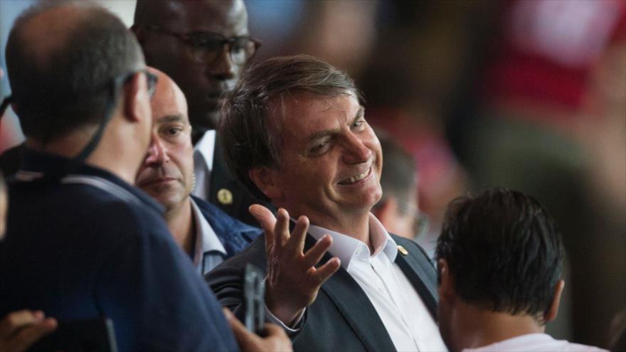 El presidente de Brasil, Jair Bolsonaro, Río de Janeiro, 5 de diciembre de 2019. (Foto: AFP)