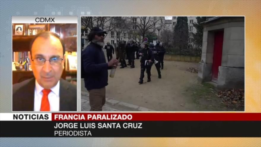 “Macron está atentando contra sectores más pobres de Francia” 