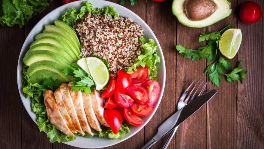 Una dieta saludable ralentiza el envejecimiento celular.