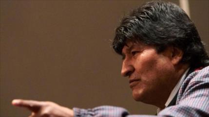 Morales acusa a Áñez de pedir intervención militar de Israel