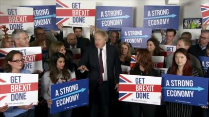 Intensa campaña electoral de partidos británicos a 4 días de comicios