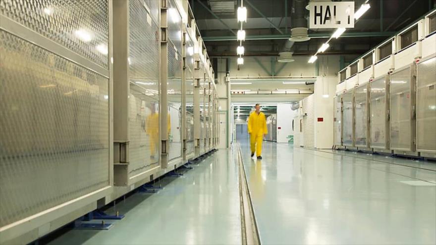 Una vista del interior del centro nuclear iraní de Fordo, 6 de noviembre de 2019.