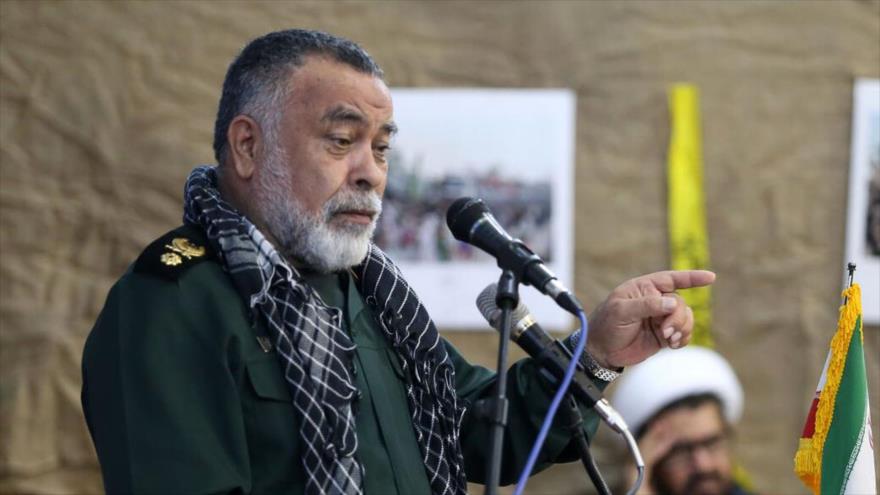 El asesor principal del comandante en jefe del Cuerpo de Guardianes de la Revolución Islámica (CGRI) de Irán, el general de brigada Morteza Qorbani.