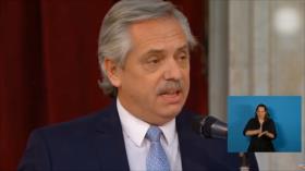 Multitudinario acto para recibir al nuevo presidente argentino
