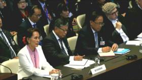 La líder birmana niega genocidio contra los musulmanes Rohingya