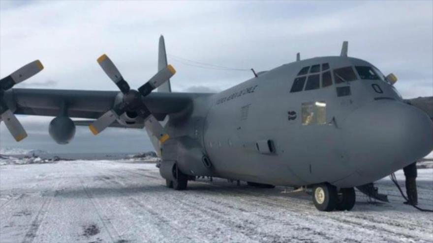 Vídeo: Así desaparece avión militar con 38 personas en Chile