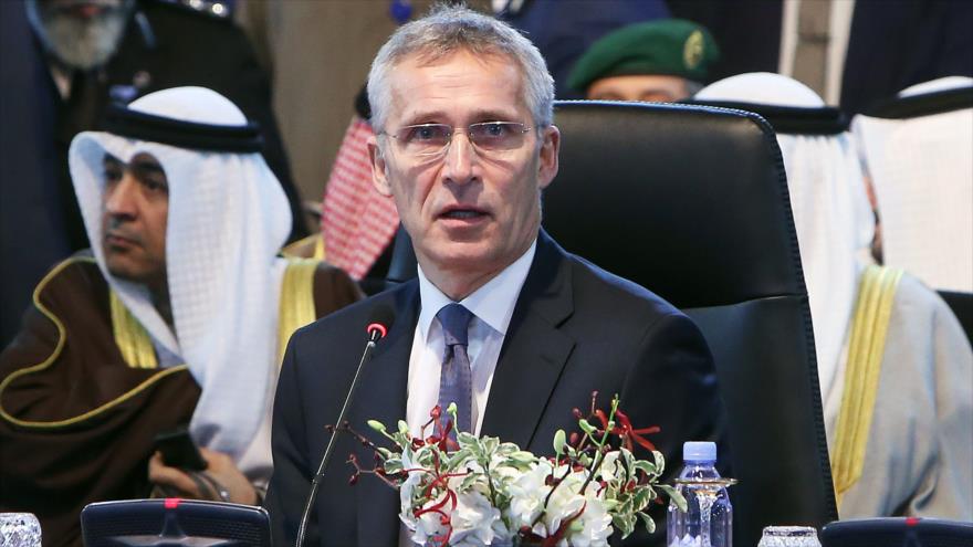 El secretario general de la OTAN, Jens Stoltenberg, en una reunión de Iniciativa de Cooperación de Estambul, Kuwait, 16 de diciembre de 2019. (Foto: AFP)