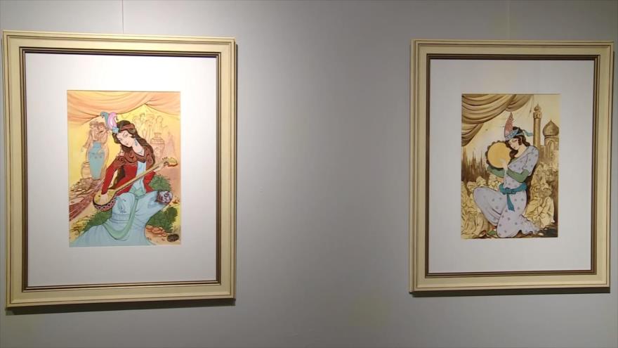 Exhiben en Teherán las obras de un famoso miniaturista iraní