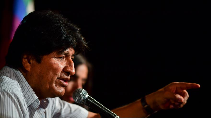 Evo Morales: Apoyo de EEUU a Áñez demuestra que organizó el golpe | HISPANTV