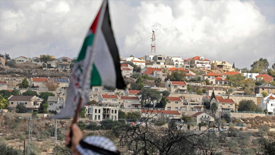 Un asentamiento ilegal israelí en la ocupada Cisjordania, 6 de diciembre de 2019. (Foto: AFP)