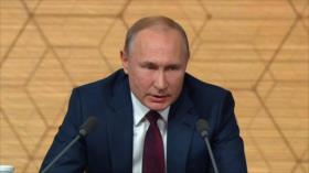 Putin celebra su conferencia de prensa anual en Moscú