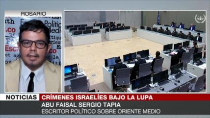 Tapia: Netanyahu es el principal asesino de Oriente Medio