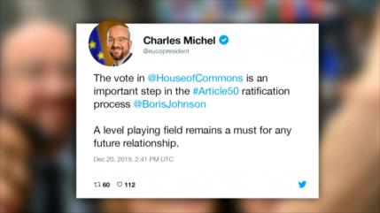 UE ve como un “paso importante” la aprobación del plan de Johnson 