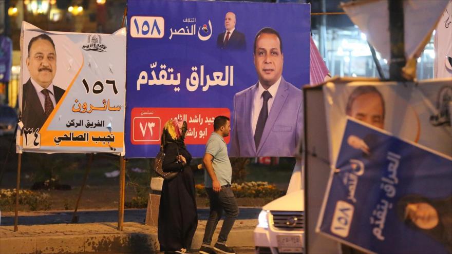 Candidatos a las elecciones parlamentarias de Irak.