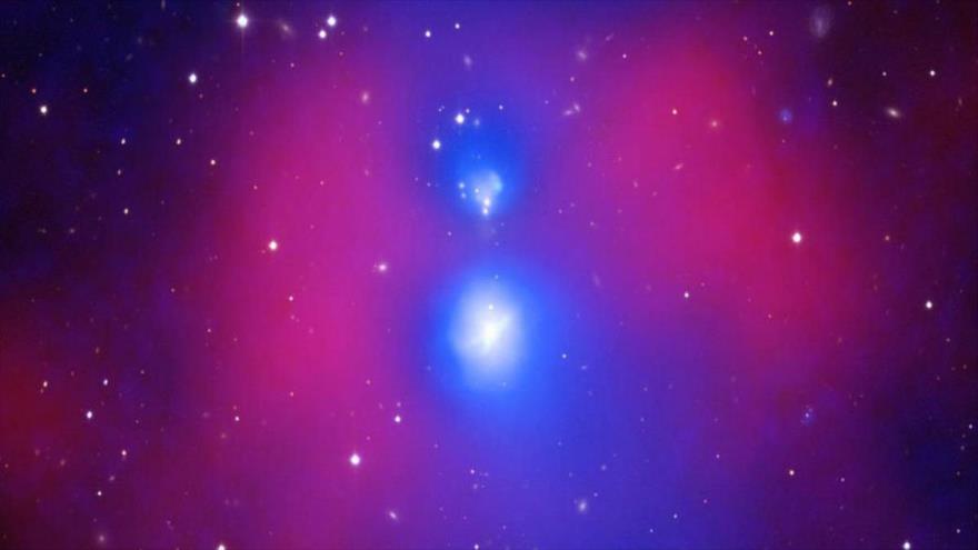 Sistema de galaxias NGC 6338. (Foto: NASA)