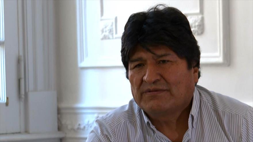 Morales: Con golpe de Estado, EEUU persigue los recursos de Bolivia