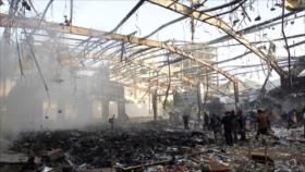 Ataque saudí a un concurrido mercado yemení mata a 17 civiles