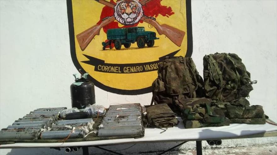La Fuerza Armada Nacional Bolivariana (FANB) incautó una gran cantidad de explosivos de banda paramilitar colombiana.