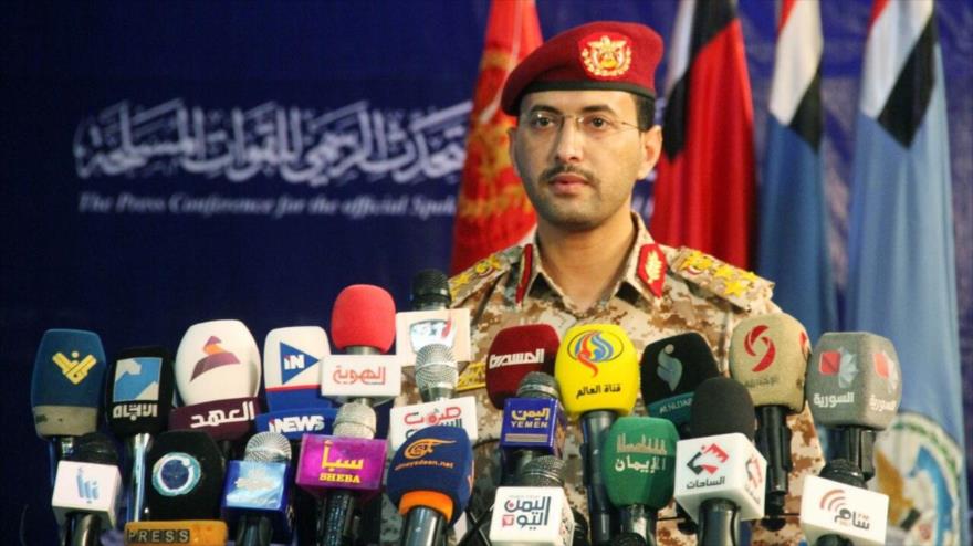 El portavoz del Ejército de Yemen, el teniente general Yahya Sari.