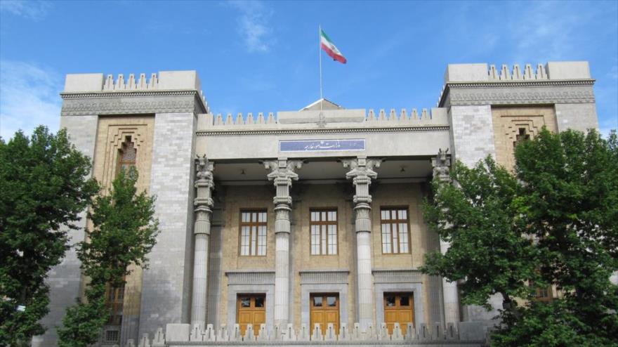 Edificio del Ministerio de Asuntos Exteriores de Irán en Teherán, la capital.