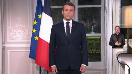 Mensaje de Navidad de Macron echa más leña al fuego de protestas