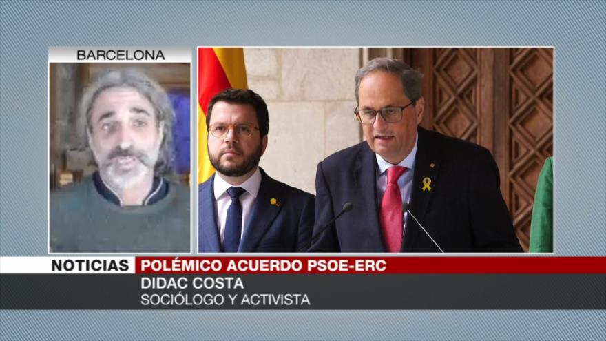 Costa: Pacto entre ERC y PSOE no fracturará el Govern de Cataluña | HISPANTV
