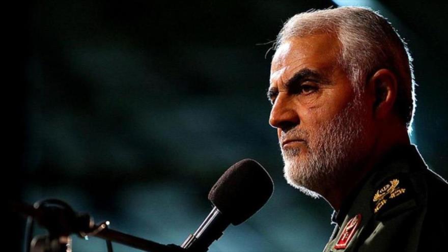 General Qasem Soleimani, comandante de las Fuerzas de Quds del CGRI de Irán.