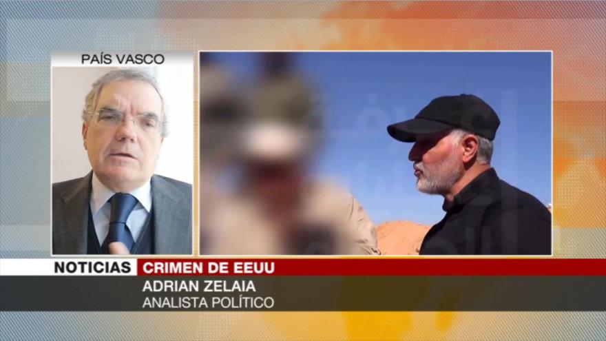 Zelaia: Asesinato de Soleimani es un paso atrás en imagen de EEUU