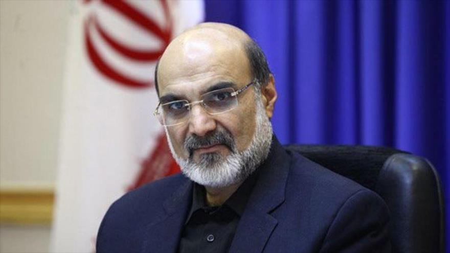 El presidente de la Organización de la Radio y Televisión de Irán (IRIB, por sus siglas en inglés), Abdolali Ali Asgari.