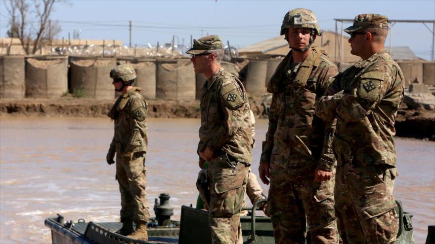 Las fuerzas del ejército estadounidense en Bagdad, la capital iraquí.
