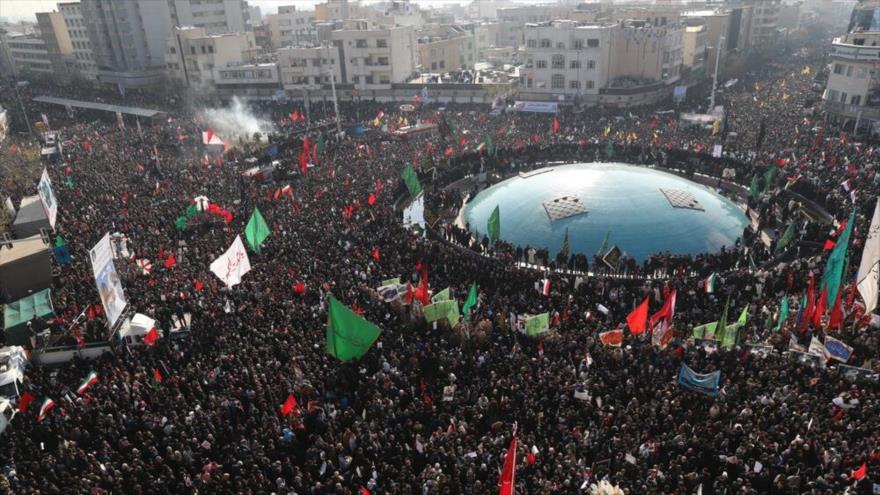 Funeral en Teherán del general Soleimani, asesinado por EEUU