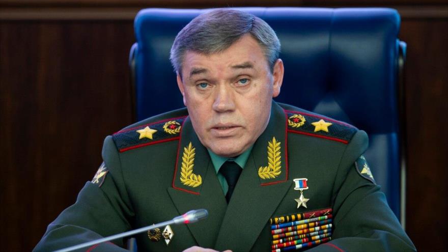 El jefe del Estado Mayor de las Fuerzas Armadas de Rusia, Valery Gerasimov.