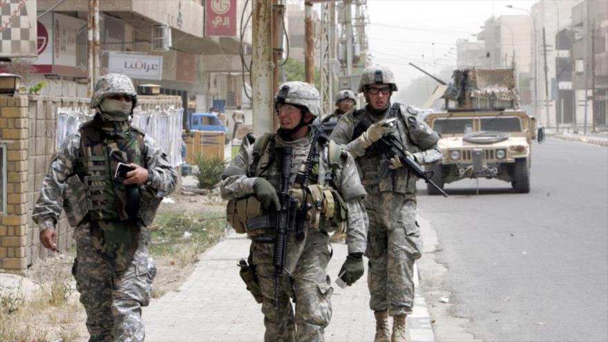 Militares estadounidenses en Irak.
