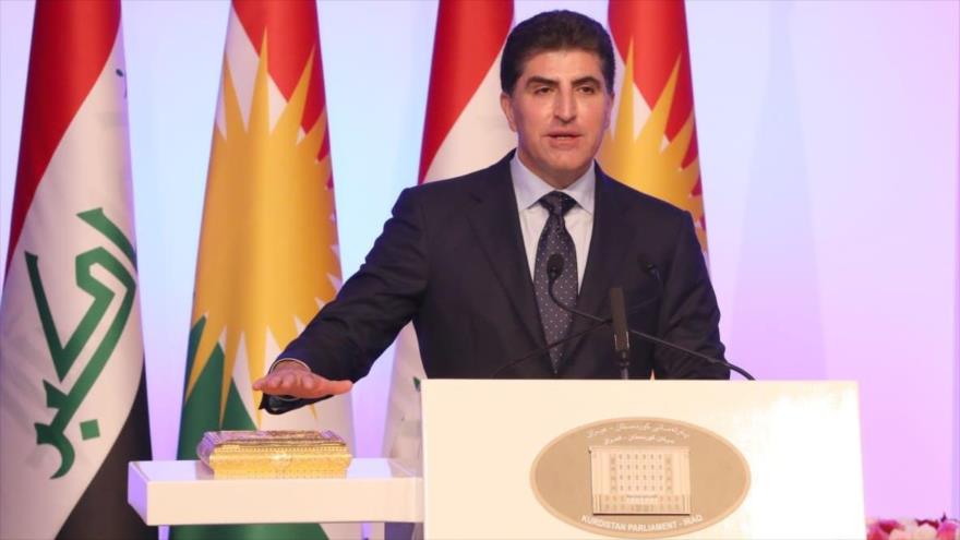 El presidente de la región autónoma del Kurdistán iraquí, Nechirvan Barzani.