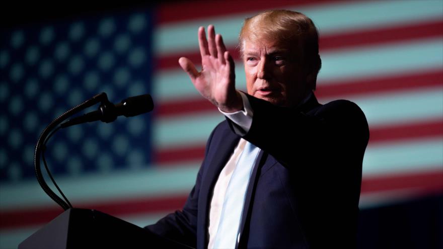 El presidente de EE.UU., Donald Trump, ofrece un discurso en Florida, 3 de enero de 2020. (Foto: AFP)