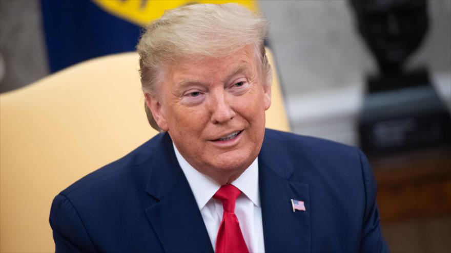 El presidente de Estados Unidos, Donald Trump, en Washington D.C., 7 de enero de 2020. (Foto: AFP)