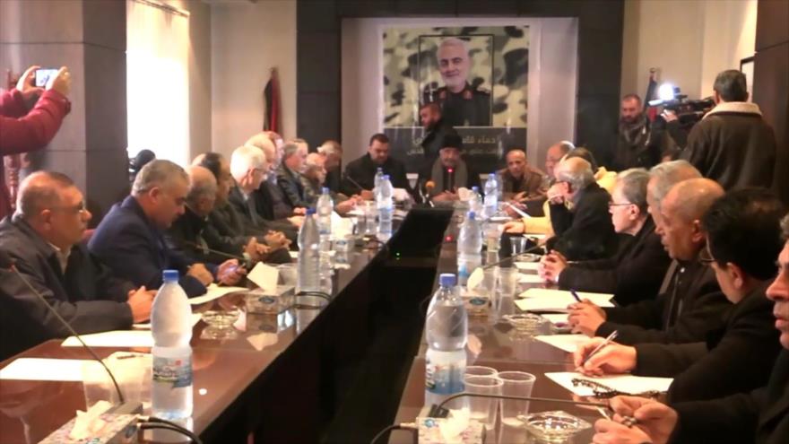 Facciones palestinas en Siria: Soleimani es símbolo de resistencia